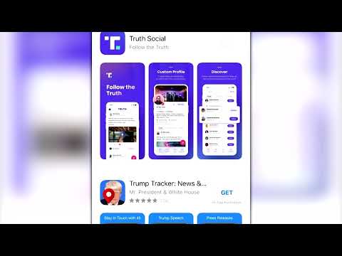 Trump's Truth Social downloads top Apple App Store