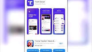 Trump's Truth Social downloads top Apple App Store screenshot 4