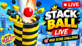 🔴 Stack Ball LIVE 🔥 | High Score Challenge 🎯