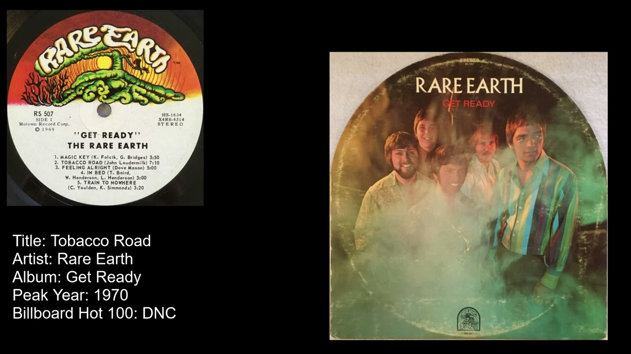 Rare Earth -Tobacco Road (Corrected Audio)
