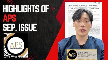 [2025 Sep Highlights] Reconstruction of Complex Foot Defect with a Chimeric Triple Free Flap