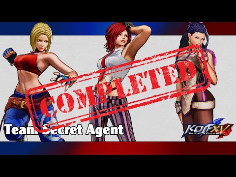 KoF XV: Blue Mary, Vanessa, Luong combo video (FINAL VERSION)