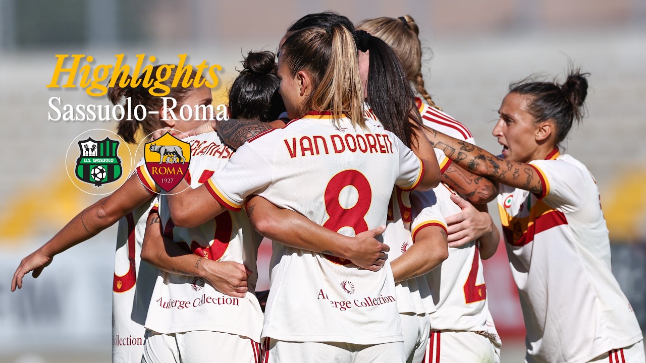 SASSUOLO 1-3 ROMA | Serie A Women 2026-27