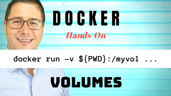 Docker Tutorial: Volume Mounting explained (hands-on)