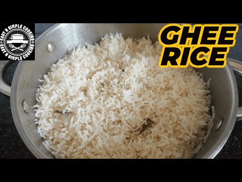 Ghee Rice | How To Make Ghee Rice |Basmati Ghee Rice | Ghee Rice Recipe ...