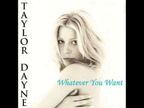 Taylor Dayne Whatever You Want - YouTube