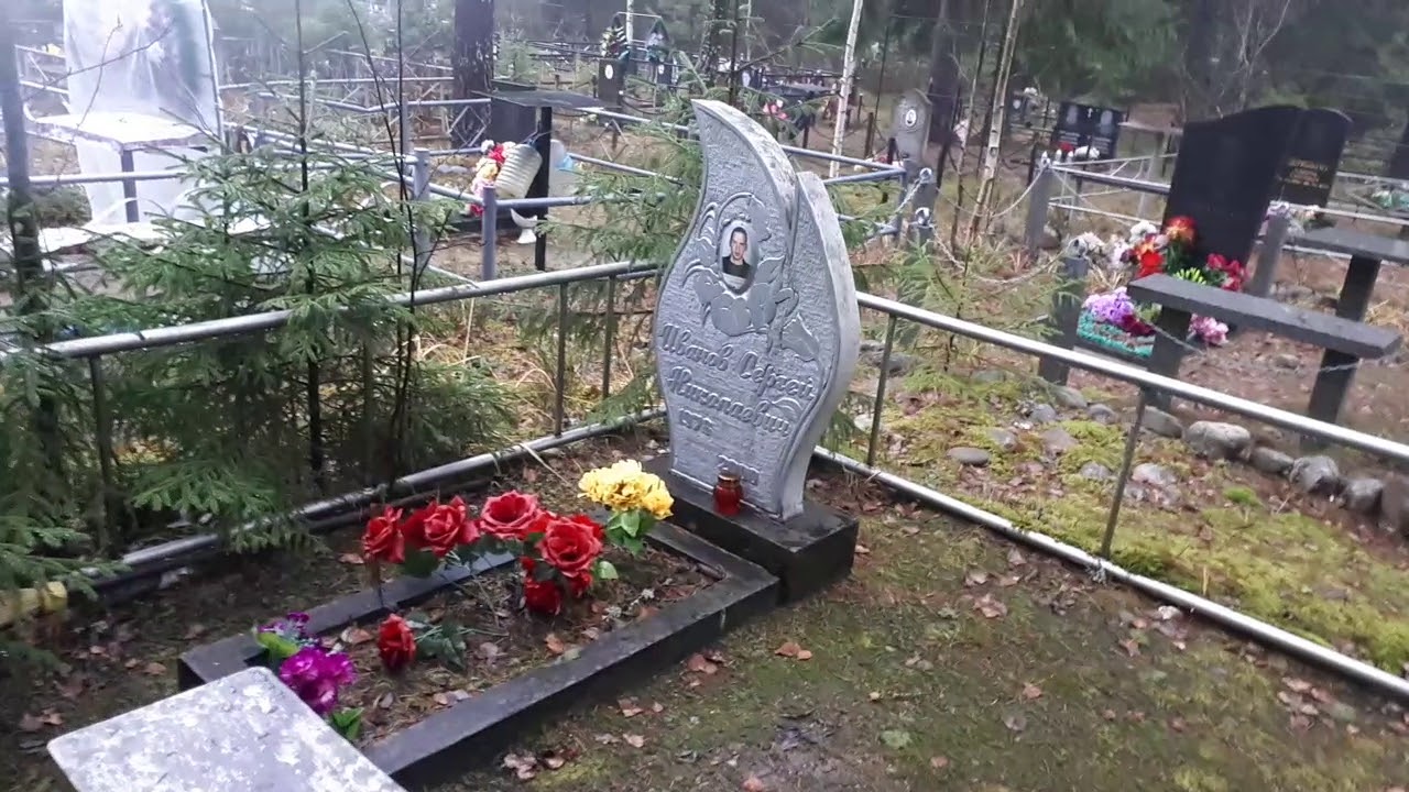 Светогорске Лес 08.11.2018 Кладбище 3 часть - YouTube