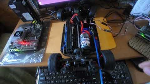 Nvidia Jetson TX2 control Traxxas RC Steering and ESC using Arduino