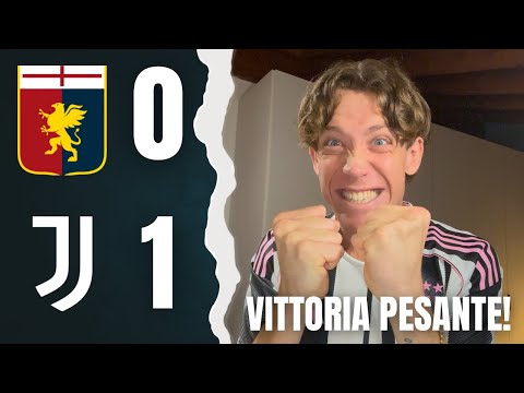 😍DUSAN VLAHOVIC AGAIN‼️VERY HEAVY WIN🔥 GENOA JUVE 0-1