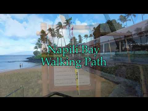 Napili walking path | Napili Beach Maui!