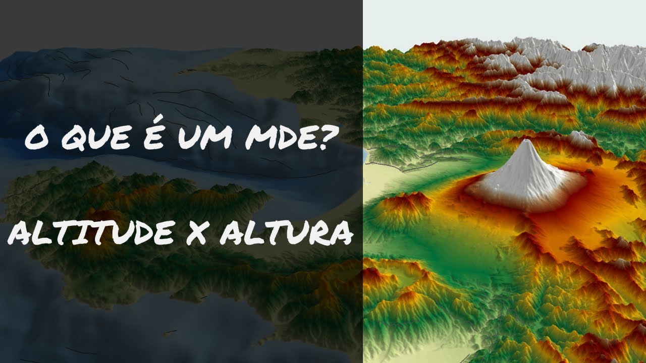 O que é um MDE? Qual a diferença entre Altura e Altitude ...