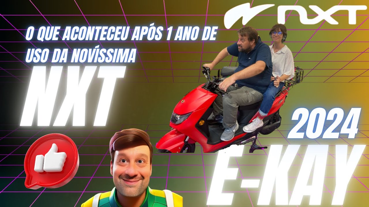 Um Ano rodando com o AutoPropelido  “Motinha” 100% Elétrico NXT e-Kay