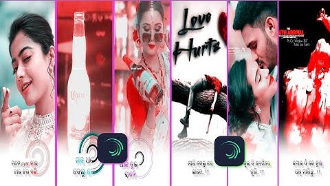 trending sambalpuri song dj status video editing alight motion video editing