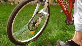 : DIY e-Bike/How to make Electric Bike with starter motor/Mars motoru ile elektrikli bisiklet yapimi