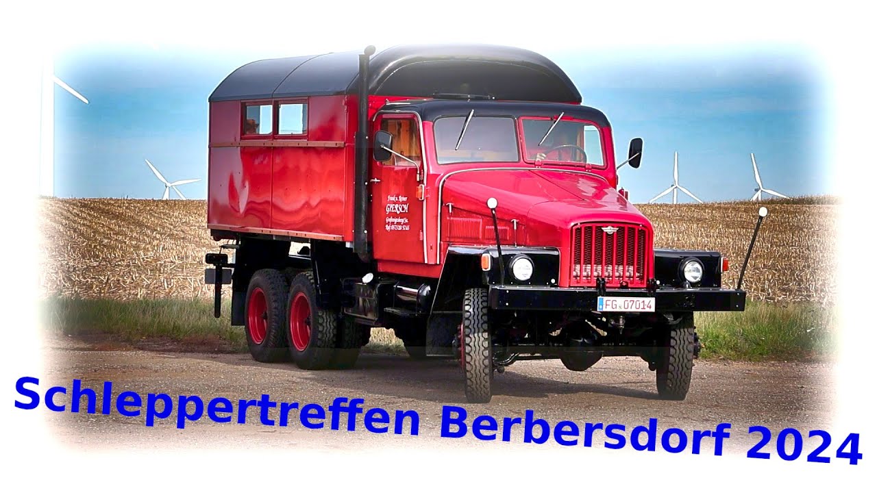 IFA G5, B 1000, Belarus MTS und Co. auf dem Schleppertreffen in Berbersdorf