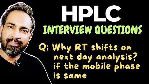 HPLC INTERVIEW QUESTION AND ANSWER @voiceofkayani5419