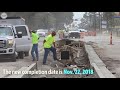 Construction on Courthouse Road in Gulfport is behind schedule