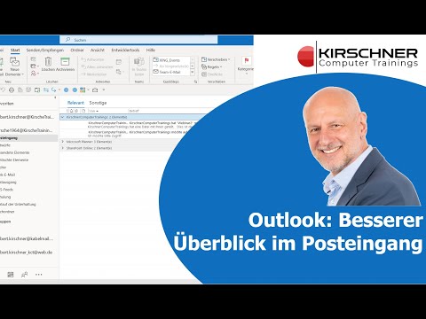 Outlook E-Mail-Verwaltung Teil 1: Listenansicht Posteingang anpassen