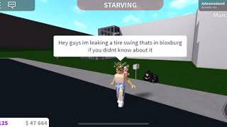 *NEW* Bloxburg tire swing!! |Roblox Bloxburg