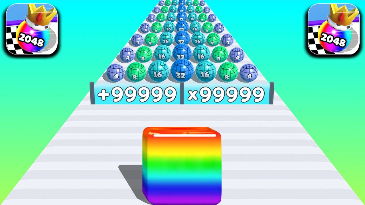 Jelly Run 2048 Ball Run 2048 Marble Run All Levels 99 Gameplay Jelly run 2048 ball run 2048 marble run all levels 99 gameplay