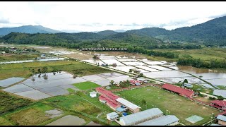 Bario Drone & Ground View, Kelabit Highlands Sarawak Malaysia Interior Village 穿越婆罗洲砂拉越巴里奥高原加拉毕族部落