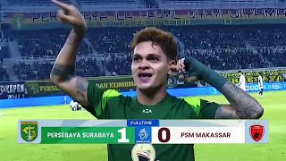 FULL HIGHLIGHT PERSEBAYA SURABAYA VS PSM MAKASSAR | BRI SUPER LEAGUE 1 | FANSCAM