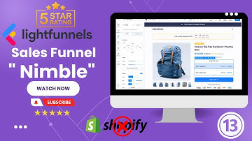 Build Best Dropshipping  Sales Funnel: Nimble & Lightfunnels