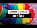 3 dicas incríveis de dobras de meias para ganhar espaço na gaveta! | Organização Pessoal ❤