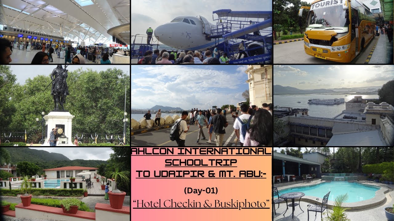 Ahlcon International School Trip | Day-01 | Hotel Checkin & BusKiPhoto.