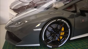 How to Build the 1/8 Pocher Lamborghini Huracan - Part 8 - Finishing the Model