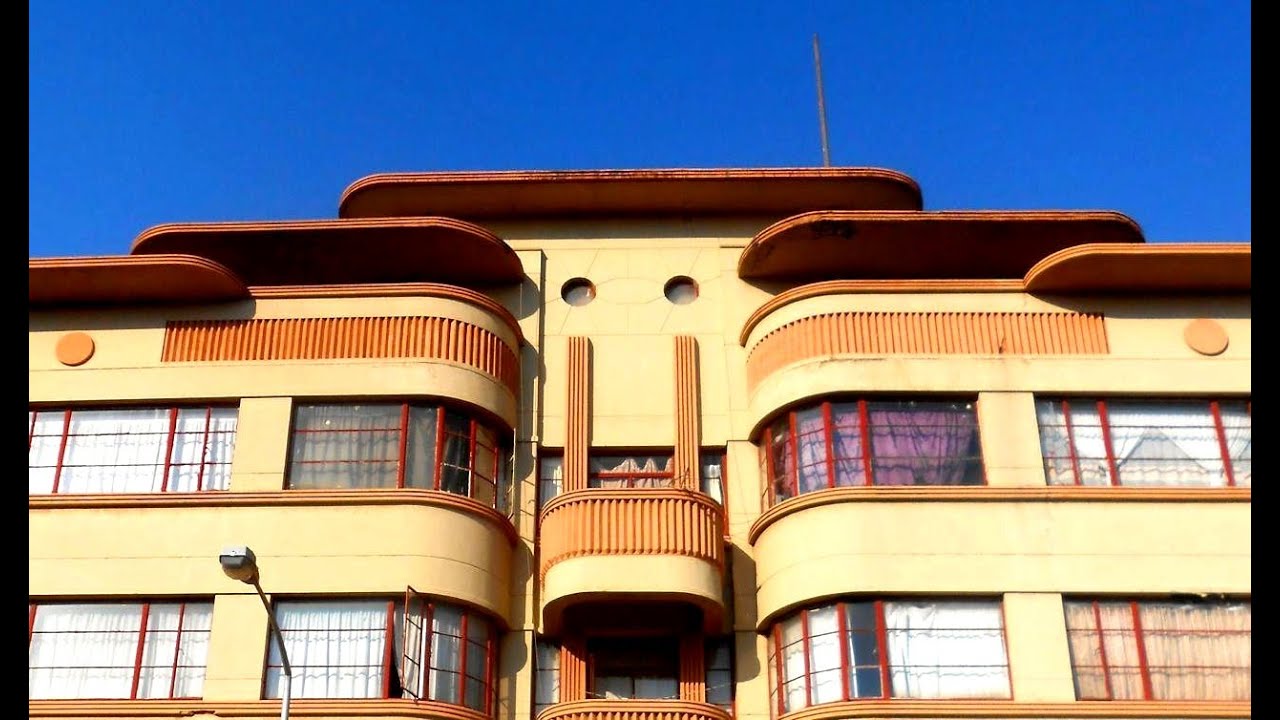 Art Deco Avenue -  A drive down 3rd Street, Springs South Africa.