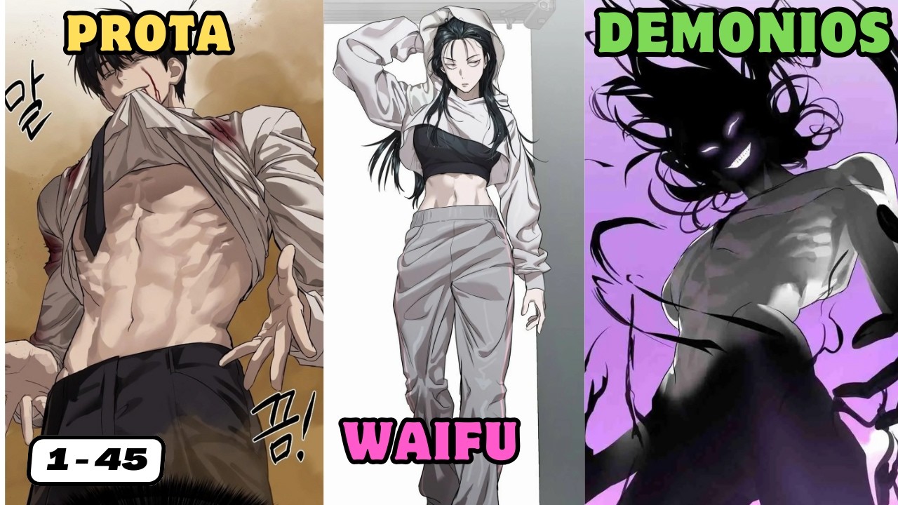 1 - 45🔥TRASTORNADO MENTAL SE VUELVE FUNCIONARIO PERO TENDRÍA QUE MATAR DEMONIOS // MANHWA 🔥