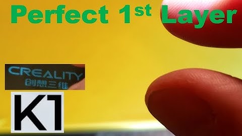 Recap Of How To Get The Best Calibration And First Layers 3D Printing, K1 & Most FFF Printers