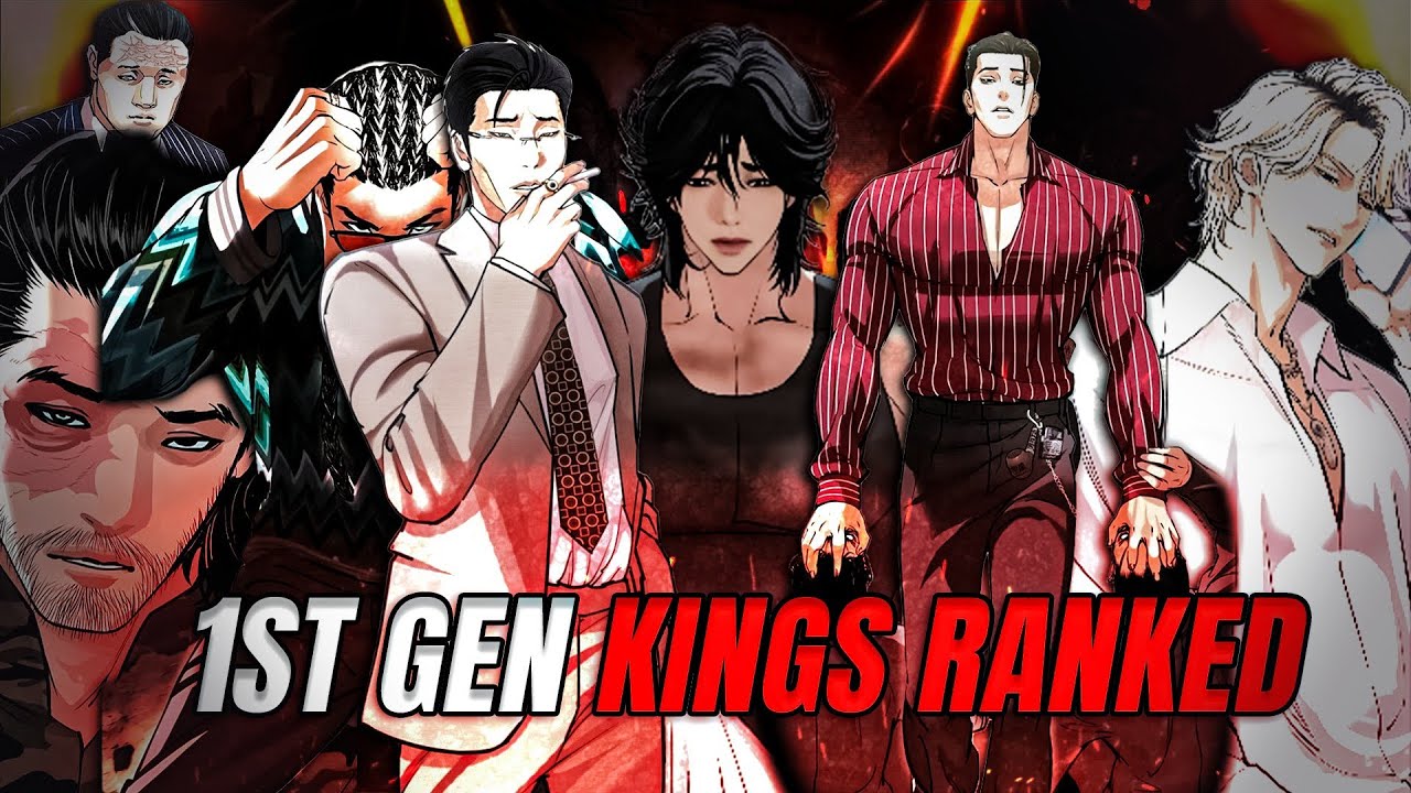 Rankings of 1st Generation Kings in Lookism 🔥| CR:@dreamless_reader | # ...