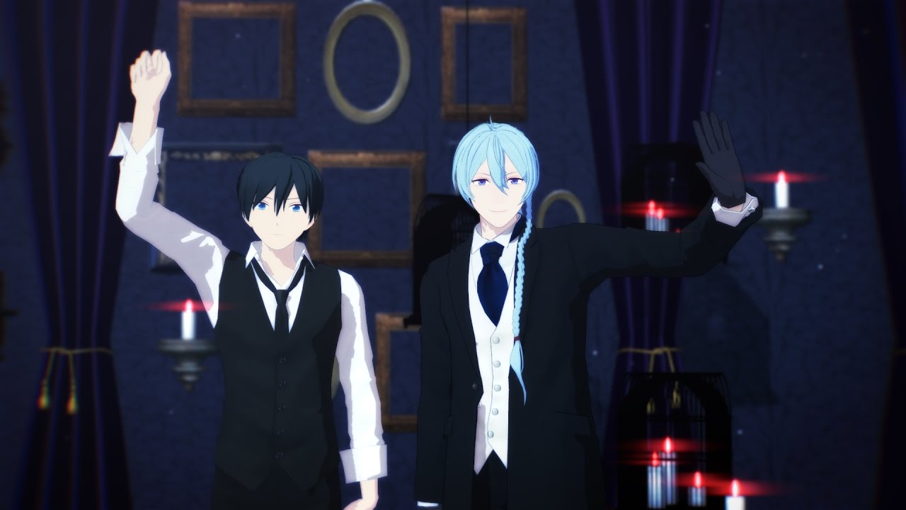 【MMDあんスタ】Crazy ∞ nighT【日々樹渉・氷鷹北斗】