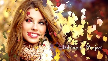 Sony Vegas Pro Template - Fall Classic Slideshow