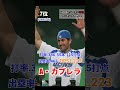 NPB歴代シーズンOPSランキング‼️ #プロ野球 #野球