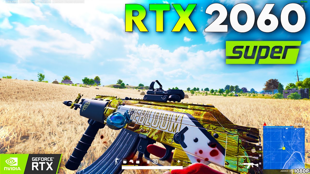 RTX 2060 Super + Ryzen 5 3600 : PUBG in 2024 - YouTube