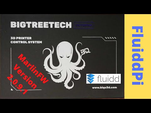 BTT Octopus V1.1 - FluiddPi and Klipper Firmware Install