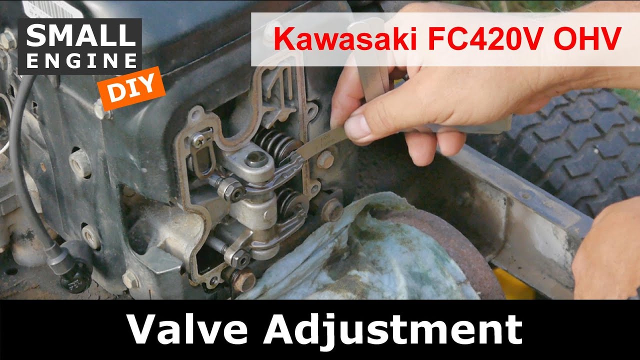 How To Adjust The Valves On A Kawasaki Fc4v Plus A Sneak Preview Youtube