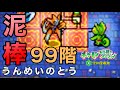 Lv1ダンジョン99Fで泥棒＆カクレオン撃破【ポケダン空】