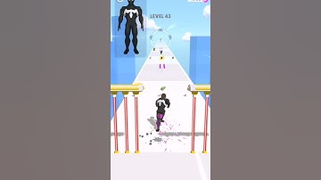 Mashup hero 3D gameplay walkthrough | venom 2 | ANDROID, IOS MOBILE | ALL LEVELS #SHORTS GAMES 😱💥