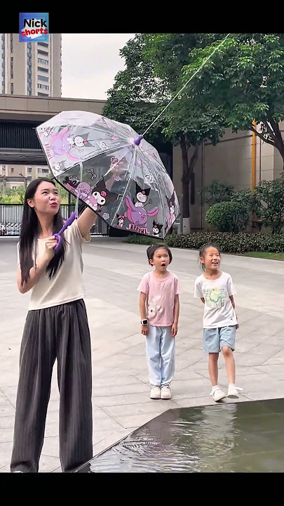 Umbrella with crazy features