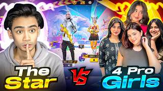 THE STAR VS 4 PRO GIRLS || THE STAR