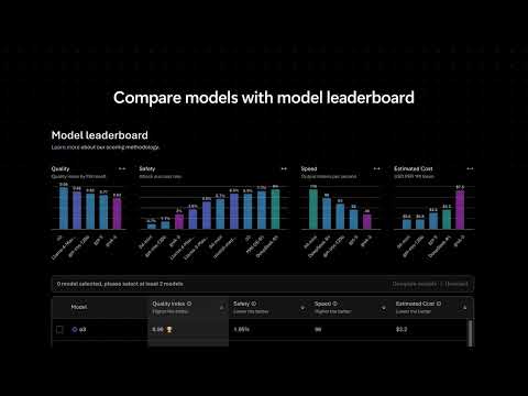 Discover 11,000+ AI models with Microsoft Foundry