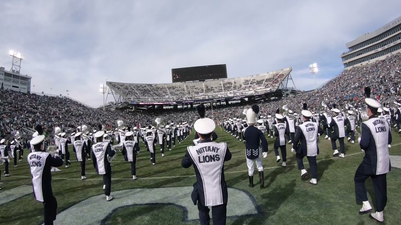 Penn State Blue Band Trombone GoPro Footage- 11/20/21 Senior Day