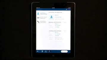 Home Screen - Jeppesen Mobile FliteDeck VFR - ENG