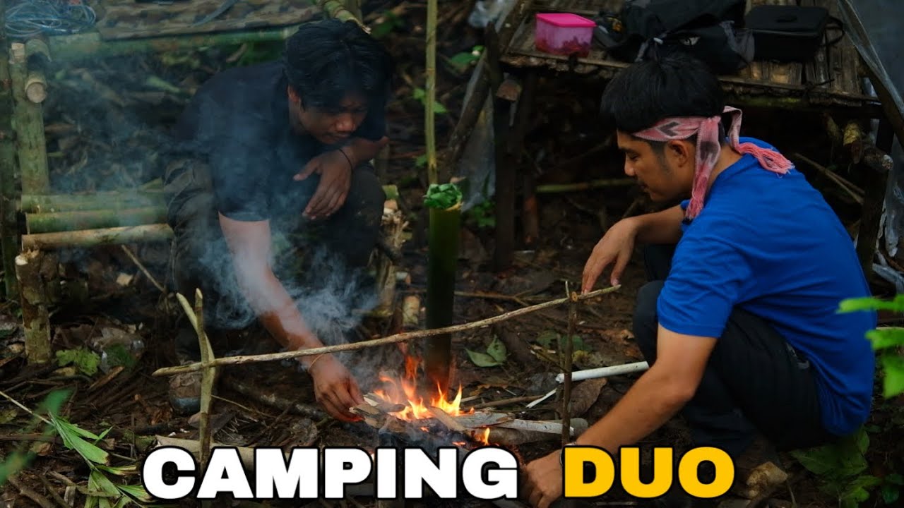 Berpetualang dan bermalam di hutan bersama teman 🫂🔥 