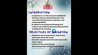 Irrigation  soul of successful endodontics @dentalbytes_drat