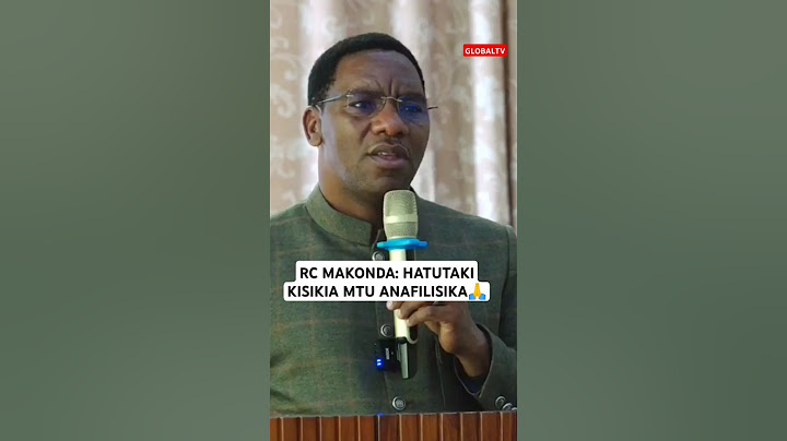 🤔RC MAKONDA: HATUTAKI KUSIKIA MTU ANAFILISIKA🤔🙏🤲 #breaking #globaltv #shortsvideo #viralvideo